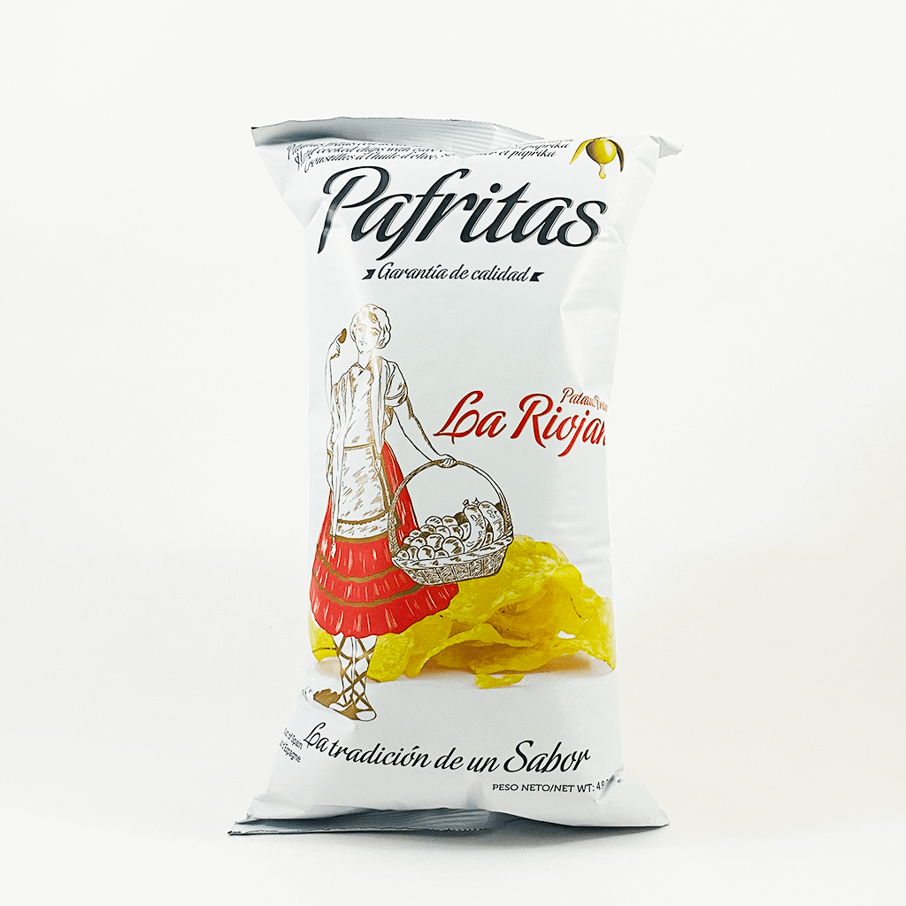 Pafritas 'La Riojana' Pimentón de la Vera PDO Smoked Paprika Chips 140g