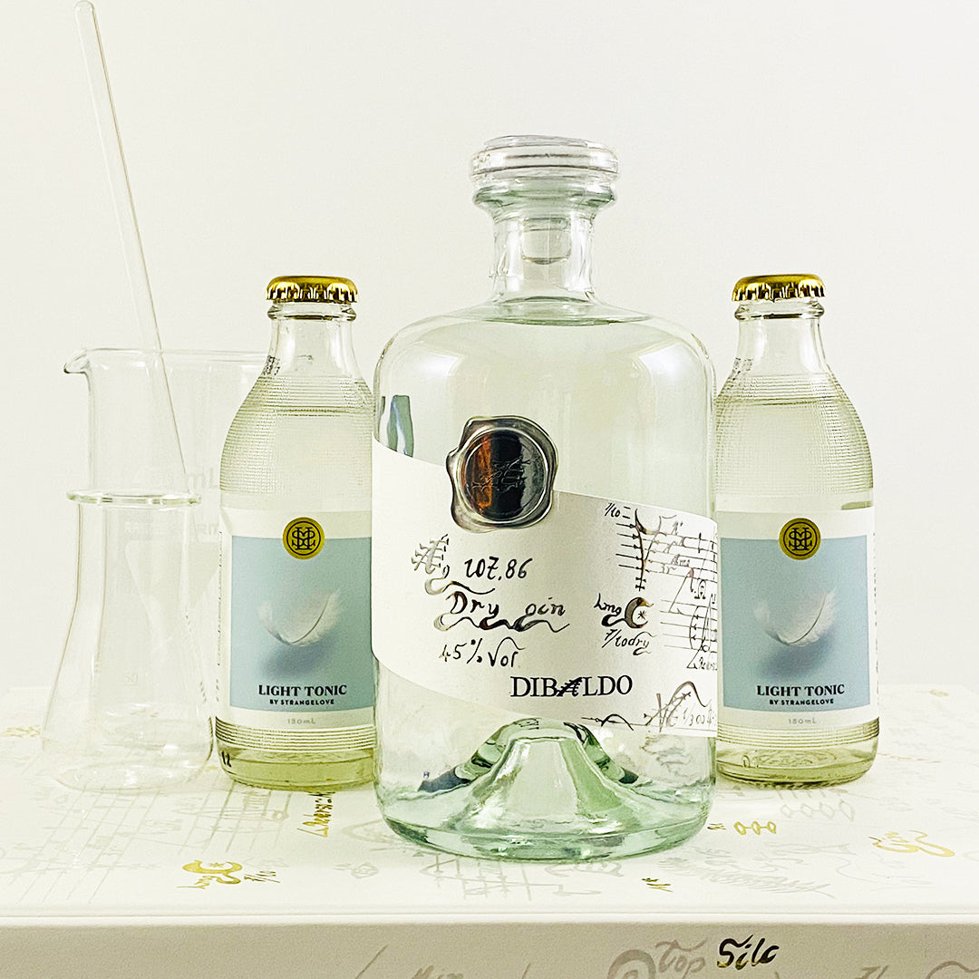 DiBaldo 'Ag 107.86' Silver Dry Gin Martini Gift Box