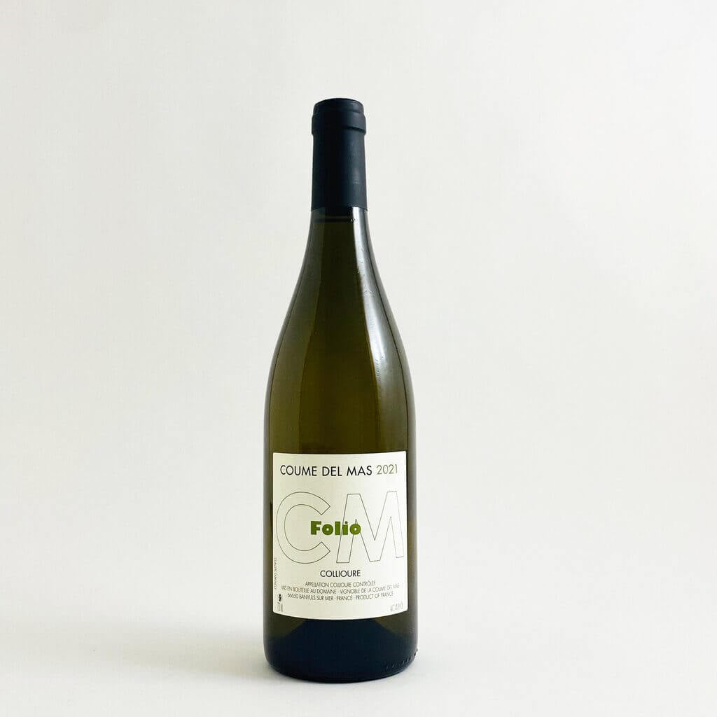 Coume del Mas 'Folio' Collioure AOC Blanc 2021