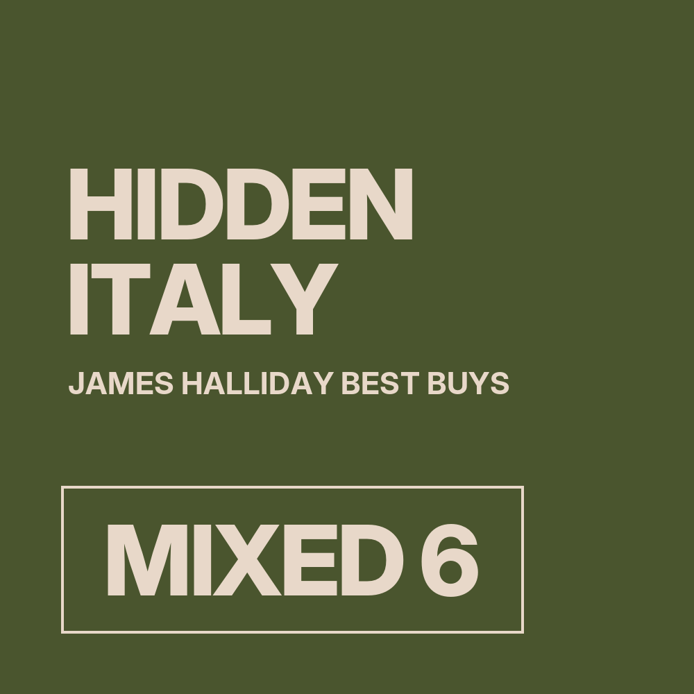 ‘Hidden Italy’ James Halliday Best Buys – Mixed 6