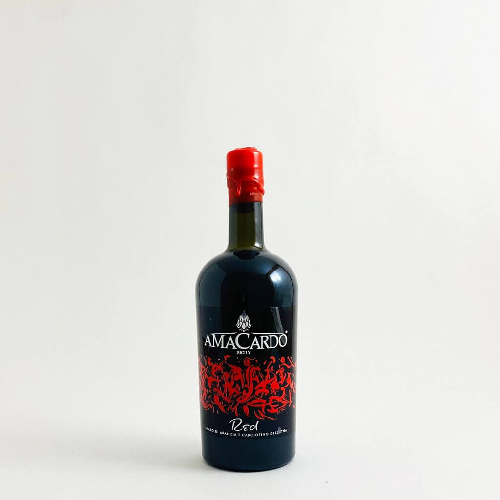 Amacardo Red Amaro di Arancia e Carciofino dell'Etna 500ml