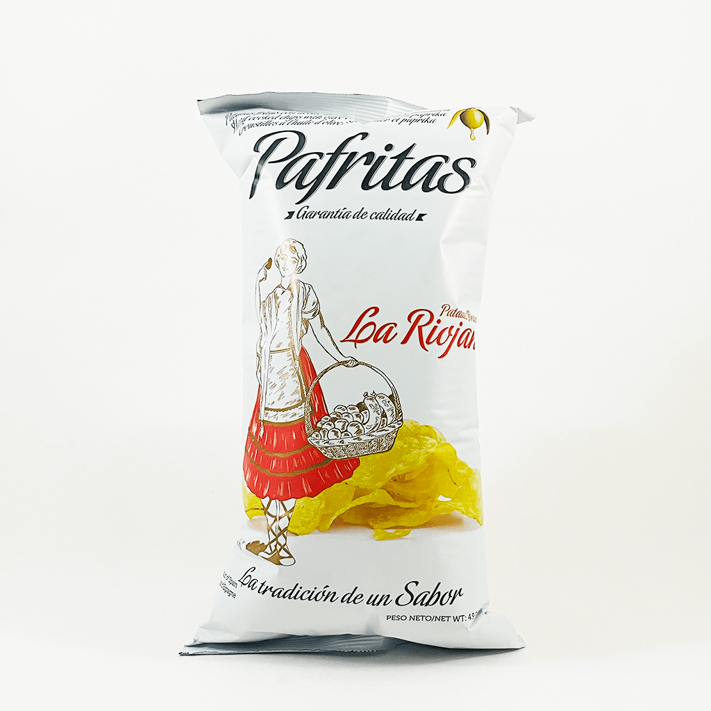 Pafritas 'La Riojana' Pimentón de la Vera PDO Smoked Paprika Chips 120g