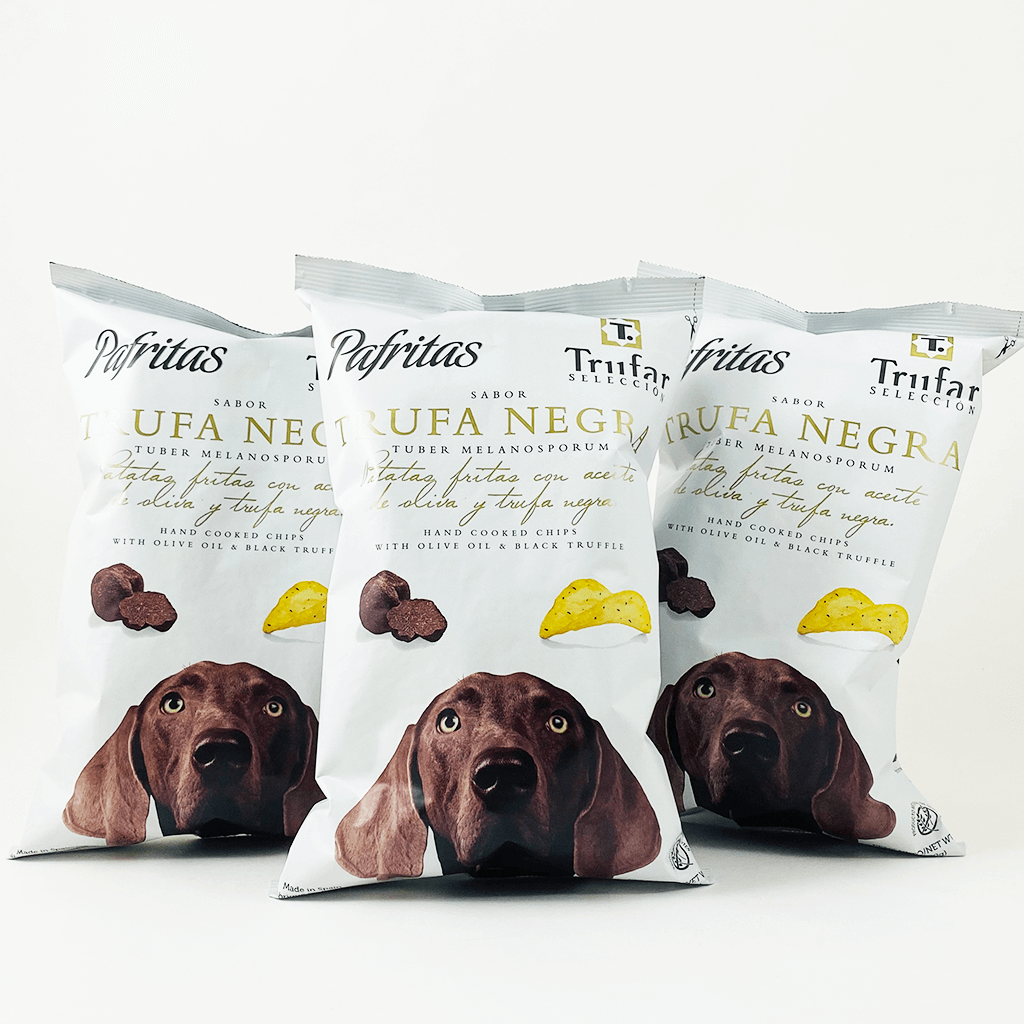 Pafritas 'Trufa Negra' Winter Black Truffle Chips 100g - Box of 12