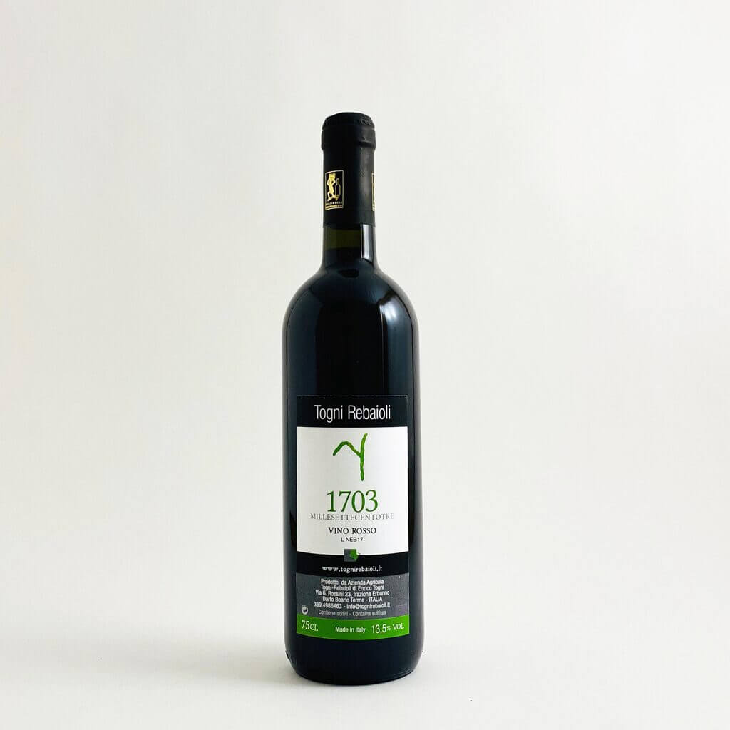 Togni Rebaioli '1703' Vino Rosso Nebbiolo 2017